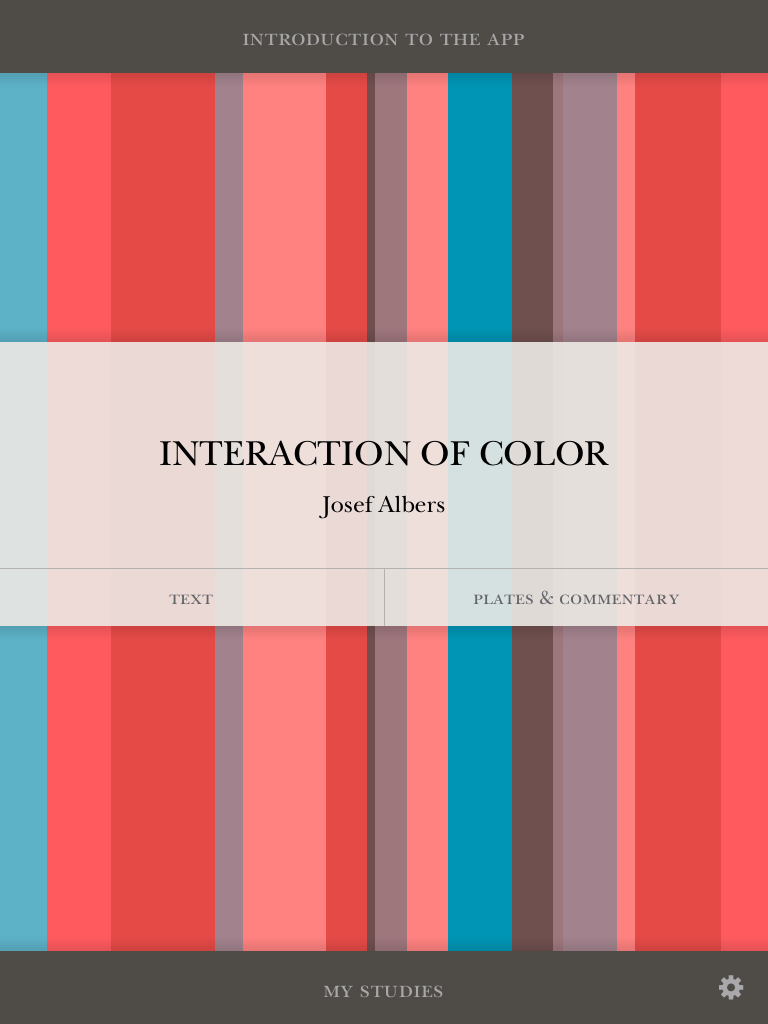 app version of josef albers, interaction of color (2013) for mac